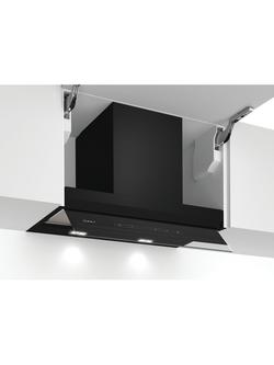 Neff OUTLET N70 D65XAM250B 60cm Integrated Cooker Hood, Like New, Black, Black