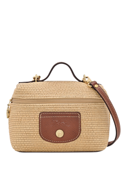 Longchamp Le Pliage Crossbody XS Bag, Brown, Brown