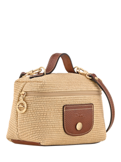 Longchamp Le Pliage Crossbody XS Bag, Brown - view 2, Brown