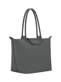 Longchamp Le Pliage One Large Shoulder Bag, Anthracite - view 2, Anthracite
