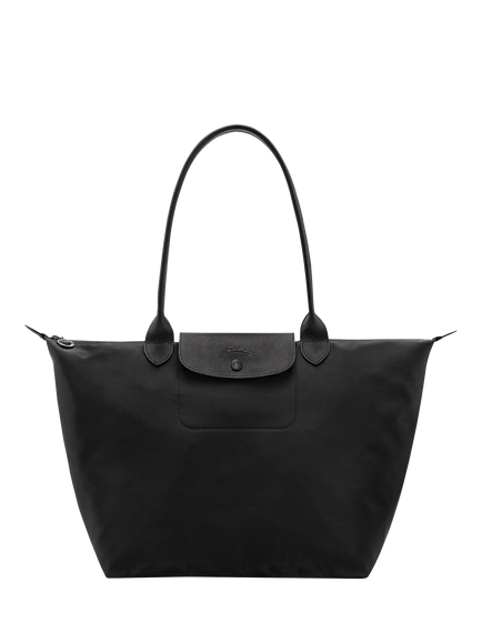 Longchamp Le Pliage One Large Shoulder Bag, Black