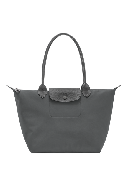Longchamp Le Pliage One Medium Shoulder Bag, Anthracite