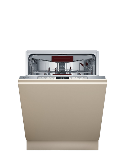 Neff OUTLET N70 S187ZCX03G Fully Integrated Dishwasher with Zeolith Drying, Like New, Stainless Steel, Stainless Steel