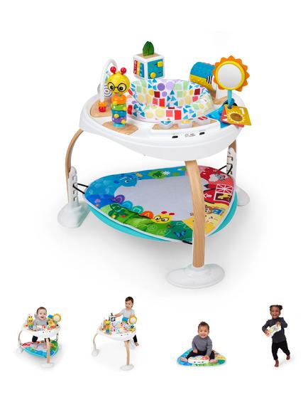 Baby Einstein 4-in-1 Discover More Activity Jumper & Table, Multi