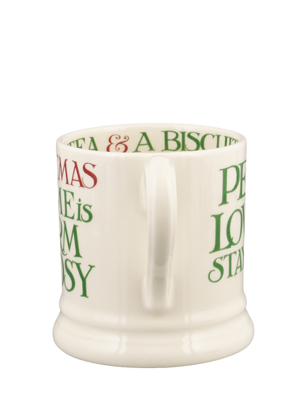Emma Bridgewater Christmas Toast Half Pint Mug, 300ml, Multi - view 2, Multi