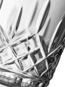Waterford Crystal Lismore Cut Glass Double Old Fashioned Whiskey Tumbler, Set of 2, 375ml, Clear - view 2, Clear