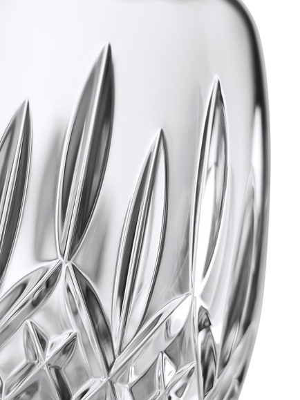 Waterford Crystal Lismore Connoisseur Cut Glass Rounded Whiskey Decanter, 500ml, Clear - view 2, Clear