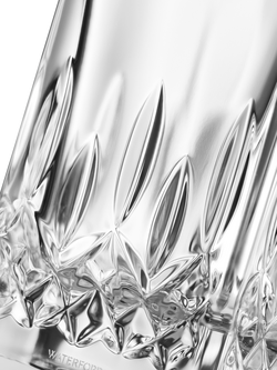 Waterford Crystal Lismore Connoisseur Cut Glass Square Whiskey Decanter & 2 Tumblers Gift Set, Clear - view 2, Clear