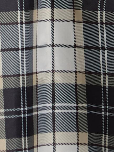 Barbour Portree Showerproof Tartan Poncho - view 2, Light Birch Tartan