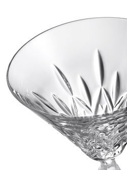 Waterford Crystal Lismore Cut Martini Cocktail Glass, Set of 2, 300ml, Clear - view 2, Clear
