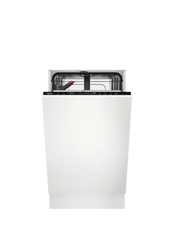 AEG OUTLET FSB73427Z Fully Integrated Slimline Dishwasher, Like New, White, White