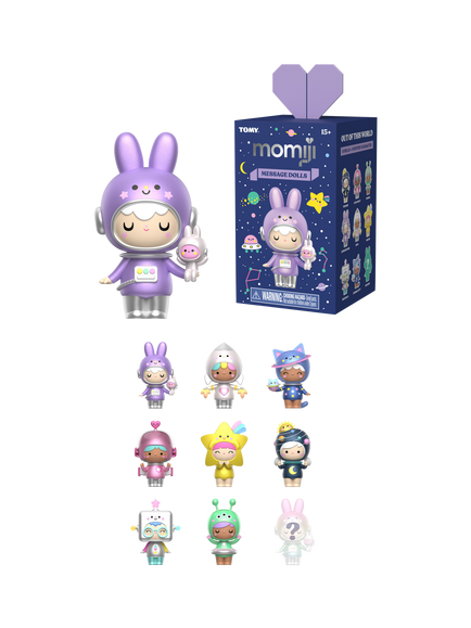 Momiji Out of this World Vinyl Message Doll Surprise Box, Assorted, Multi