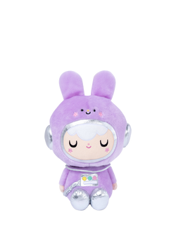 Momiji Astro Hop Bunny Plush Soft Toy, 30cm, Purple, Multi