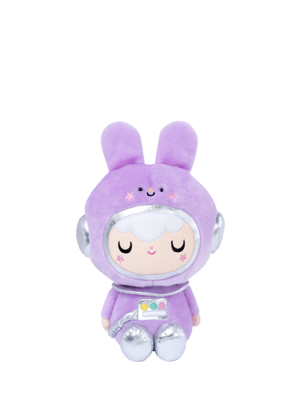 Momiji Astro Hop Bunny Plush Soft Toy, 30cm, Purple, Multi