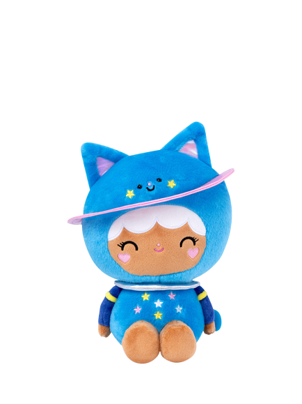 Momiji Cosmic Kitty Plush Soft Toy, 25cm, Blue, Multi