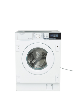 John Lewis OUTLET JLBIWM1407 Integrated Washing Machine, 7kg Load, 1400rpm Spin, Like New, White, White