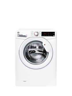 Hoover OUTLET H3W68TME/1-80 Freestanding Washing Machine, 8kg Load, 1600rpm Spin, Like New, White, White