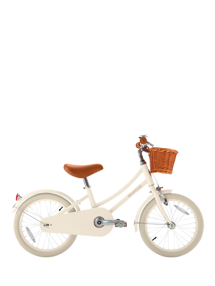 Banwood Classic 16" Kids' Bike, Cream