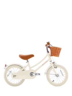 Banwood Classic 14" Kids' Bike, Cream