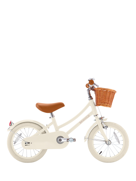 Banwood Classic 14" Kids' Bike, Cream