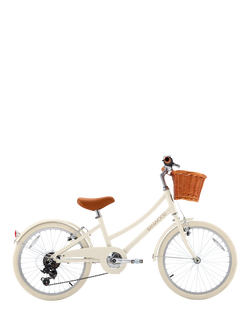 Banwood Classic 20" Kids' Bike, Cream