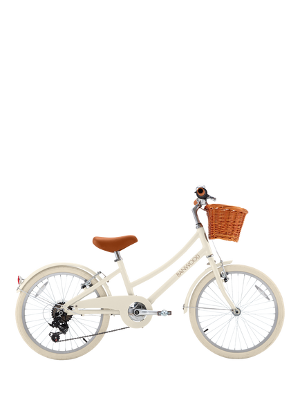 Banwood Classic 20" Kids' Bike, Cream