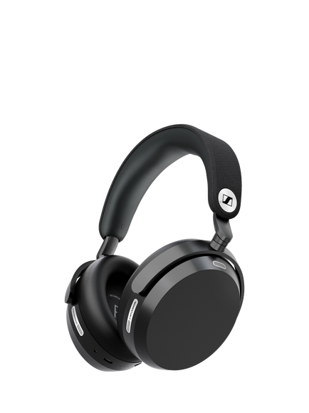Sennheiser Momentum 5 Wireless Noise Cancelling Bluetooth Over-Ear Headphones with Mic/Remote, Black Graphite, Black