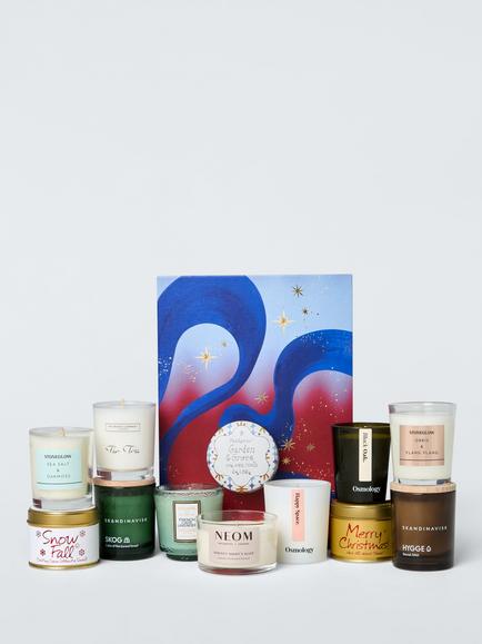 John Lewis Scented Candle Advent Calendar, Multi