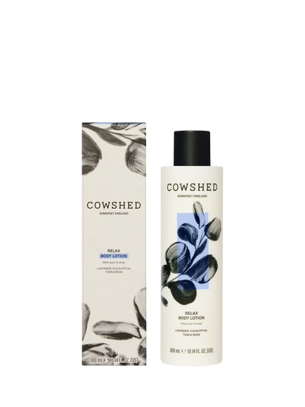 Cowshed Relax Body Lotion, 300ml - view 2, White Ivory