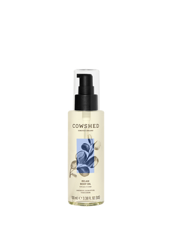 Cowshed Relax Body Oil, 100ml, White Ivory