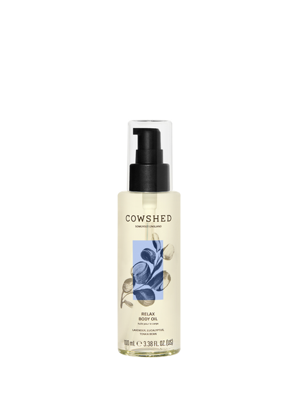 Cowshed Relax Body Oil, 100ml, White Ivory