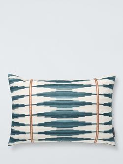 Harlequin Cintilla Abstract Cushion, Denim, Denim