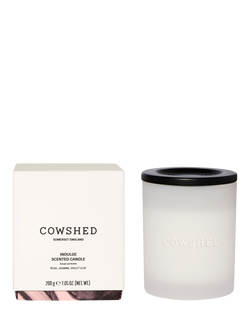 Cowshed Indulge Scented Candle, 200g, White Ivory