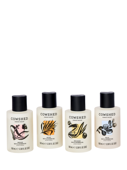 Cowshed Discovery Collection Bodycare Gift Set, 4 x 100ml - view 2, White Ivory