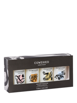 Cowshed Discovery Collection Bodycare Gift Set, 4 x 100ml, White Ivory