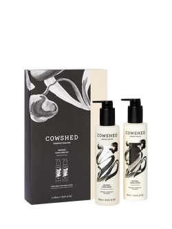 Cowshed Refresh Hand Care Gift Set, 2 x 300ml, White Ivory