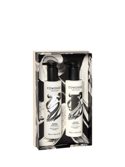 Cowshed Refresh Hand Care Gift Set, 2 x 300ml - view 2, White Ivory