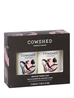 Cowshed Indulge Travel Duo Bodycare Gift Set, 2 x 100ml - view 2, White Ivory
