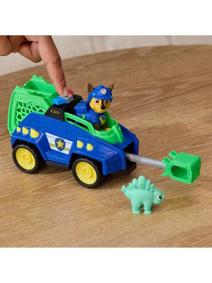 Paw Patrol The Dino Movie: Chase & His Dino Rescue Cruiser - view 2, Multi
