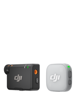 DJI Mic Mini 2 Wireless Microphone (1 TX & 1 RX), Black, Black