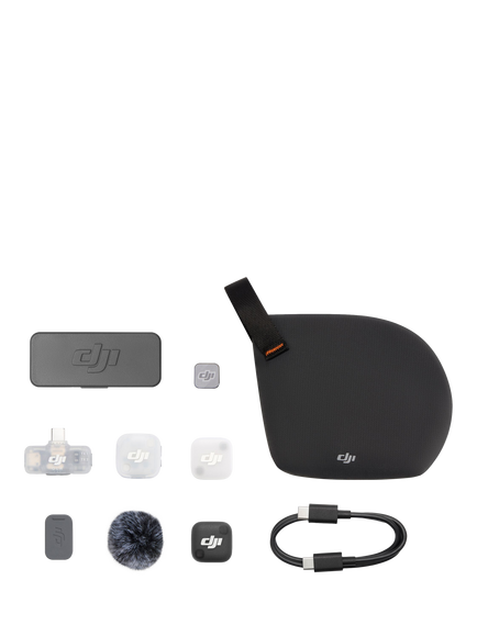 DJI Mic Mini 2 Wireless Microphone (1 TX & 1 Mobile RX), Black - view 2, Black