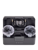 DJI Mic Mini 2 Wireless Microphone (2 TX & 1 RX) with Charging Case, Black