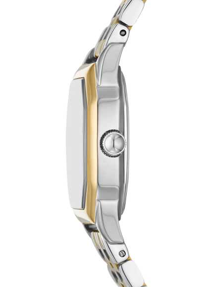 Fossil ES5362 Women's Harlow 27mm Octagonal Bracelet Strap Watch, 2-tone - view 2, 2-tone