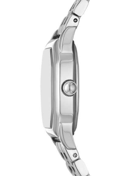 Fossil ES5363 Women's Harlow 27mm Octagonal Bracelet Strap Watch, Silver - view 2, Silver