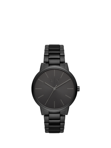 Armani Exchange AX2701 Men's Cayde 42mm Bracelet Strap Watch, Black, Black