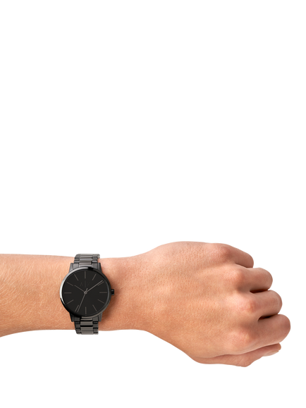 Armani Exchange AX2701 Men's Cayde 42mm Bracelet Strap Watch, Black - view 2, Black