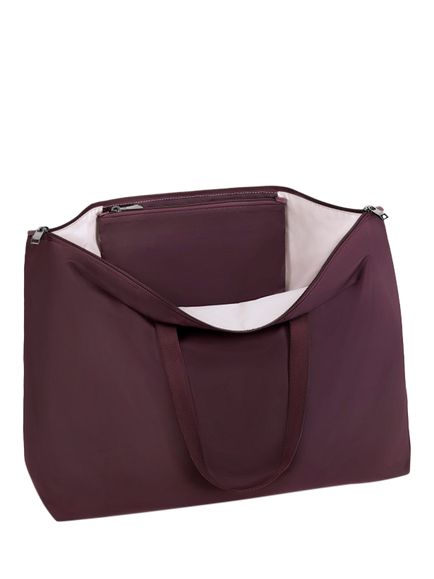 TUMI Just In Case Packable Tote Bag, Rosewood - view 2, Rosewood