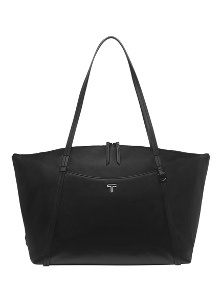 TUMI Montclair Boarding Tote Bag, Black/Gunmetal, Black/Gunmetal