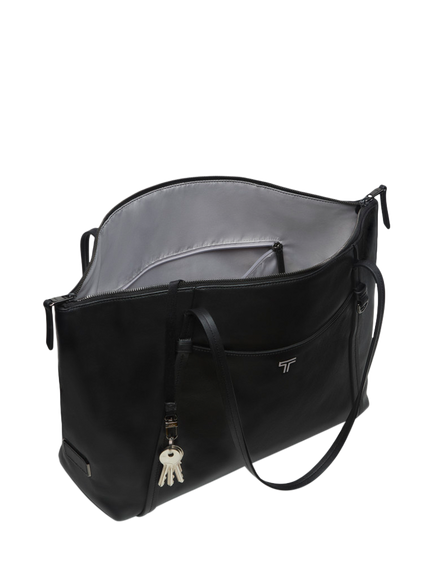 TUMI Montclair Boarding Tote Bag, Black/Gunmetal - view 2, Black/Gunmetal