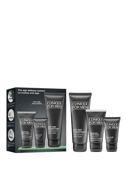 Clinique For Men The Age Defence System Skincare Gift Set, 